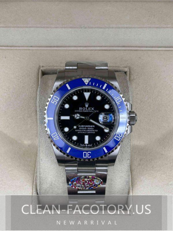 Clean Factory Rolex Submariner 126619LB 41mm, “Cookie Monster”Blue ...