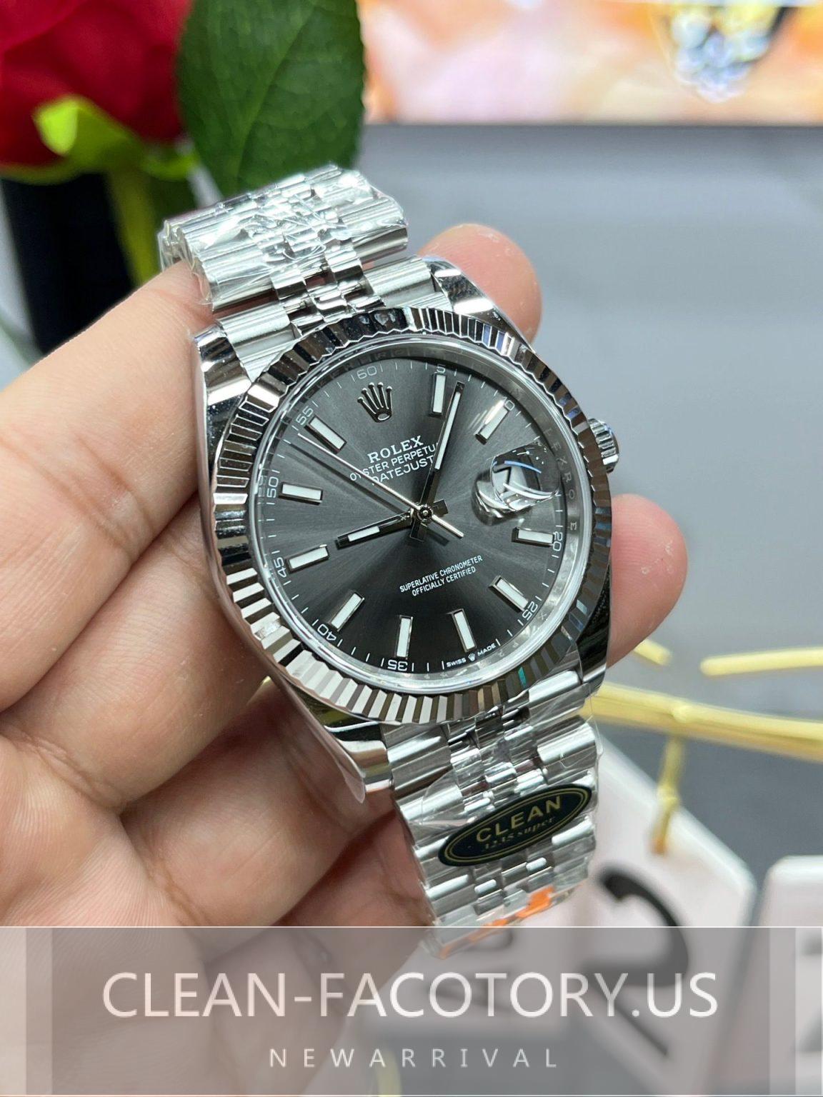 Comprehensive Review of the Clean Factory Rolex Datejust 41mm Jubilee ...