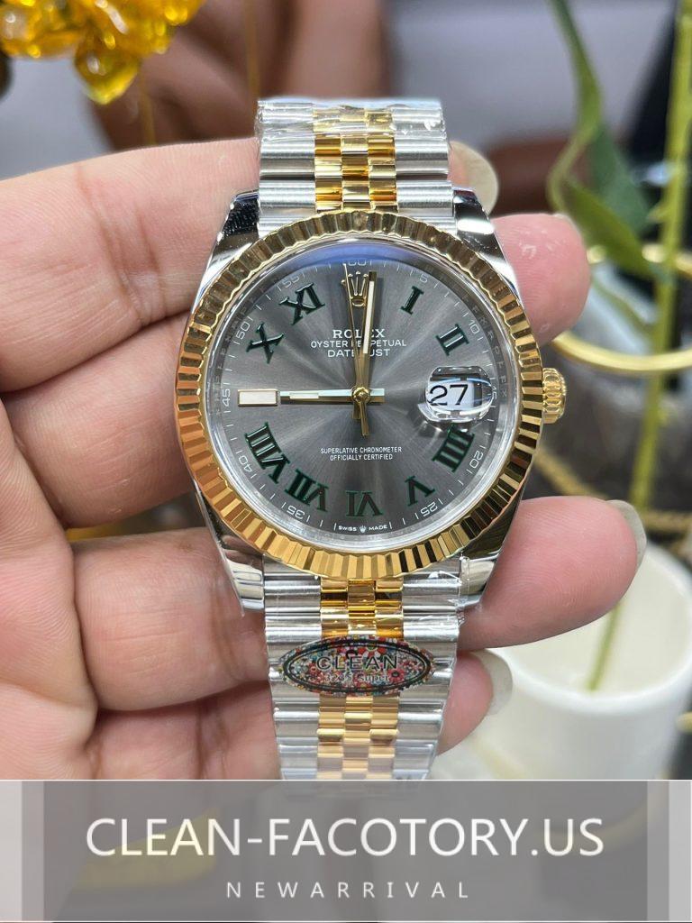 Clean Datejust Two-Tone Yellow Gold