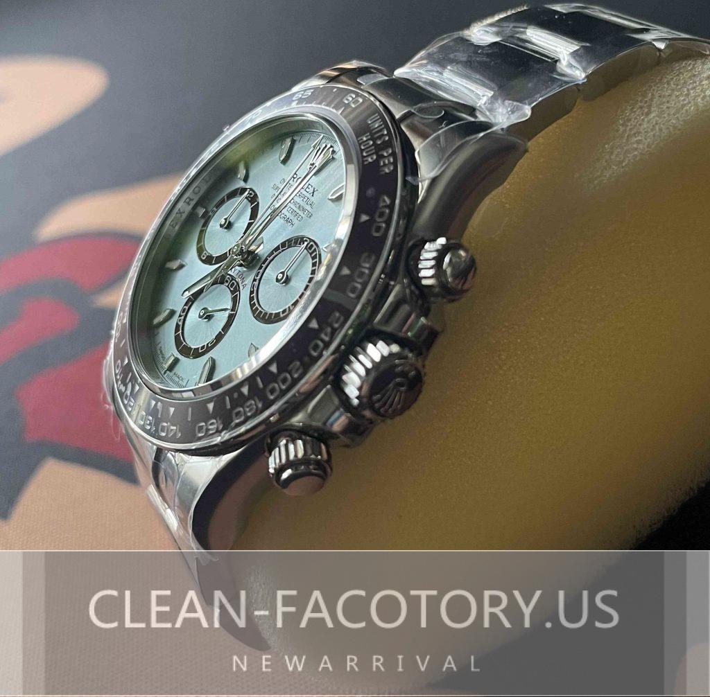 Clean Rolex Daytona Ice Blue 4131 Movement