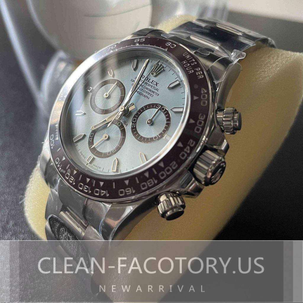 Clean Rolex Daytona Ice Blue 4131 Movement