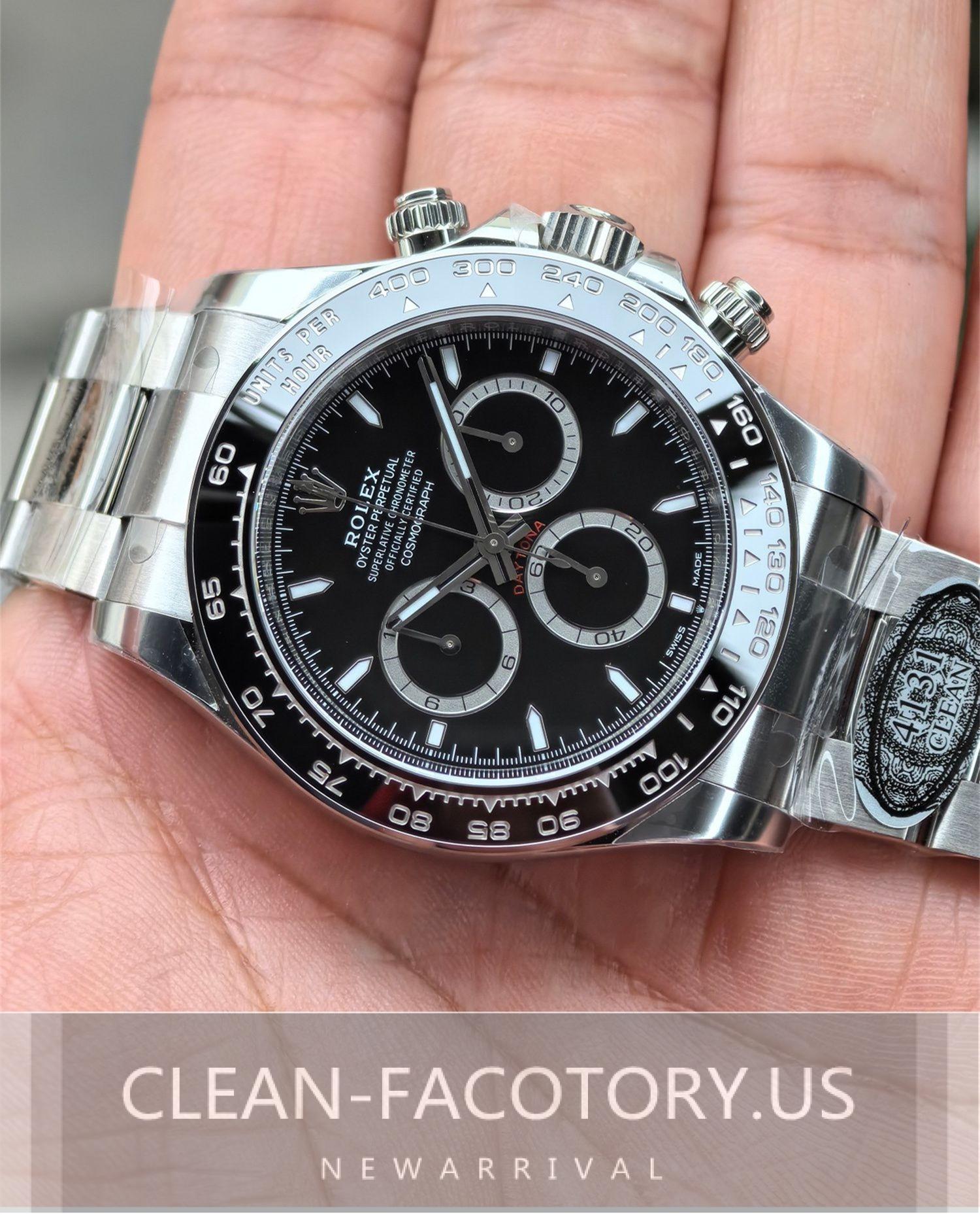 Clean Rolex Daytona 126500LN 4131 Movement