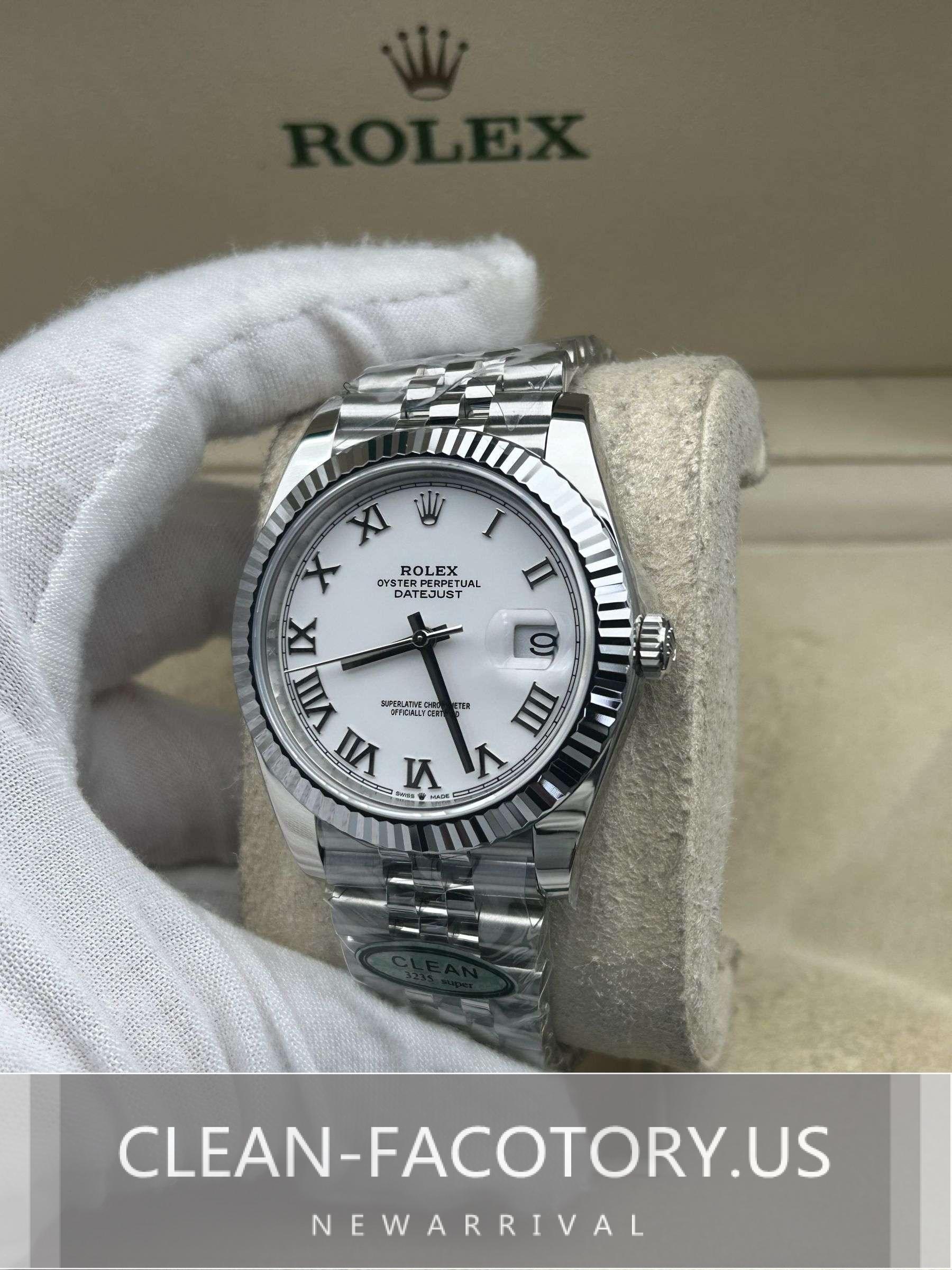 Clean Rolex Datejust Roman