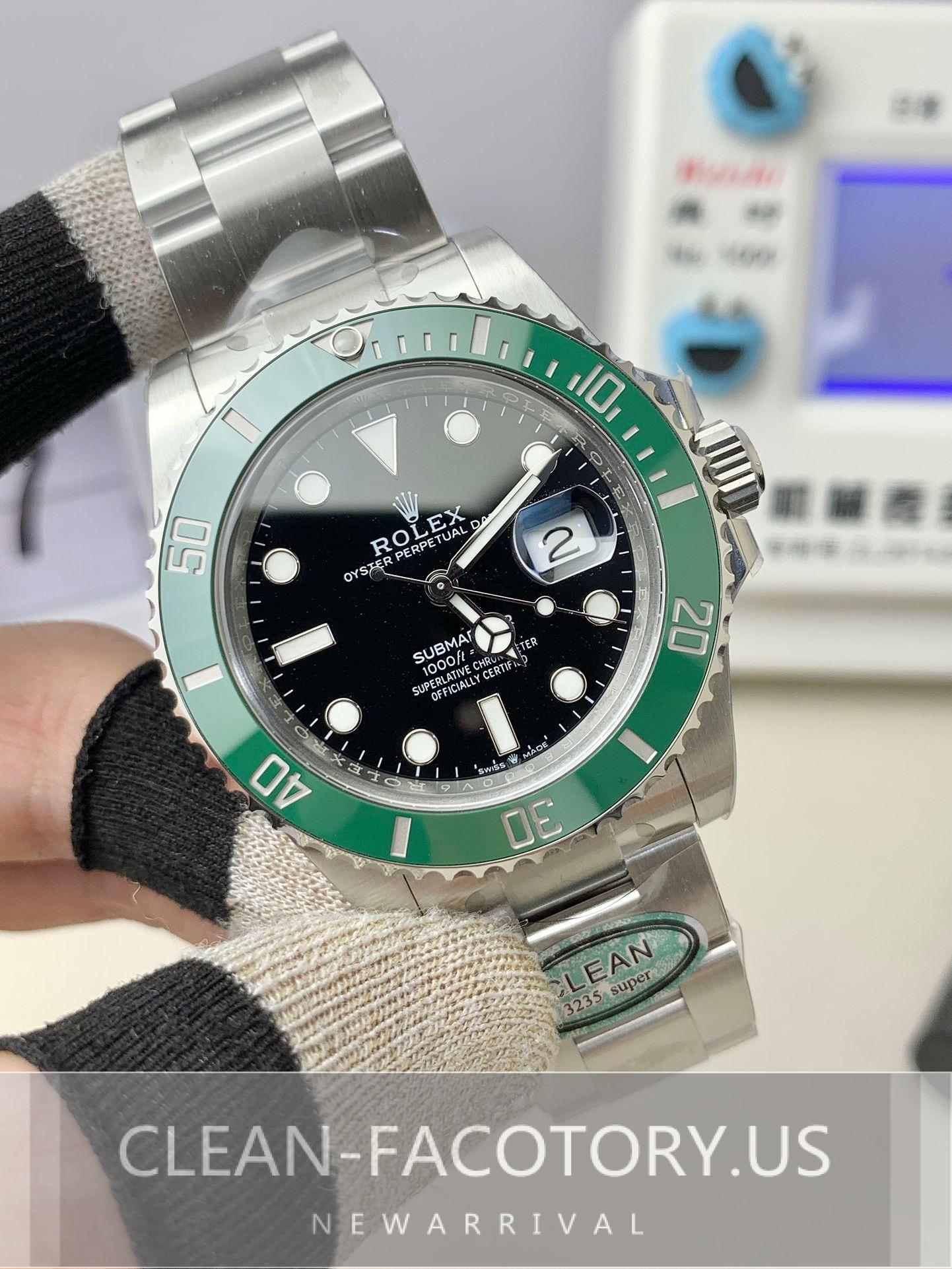 CLean Rolex Submariner Starbucks