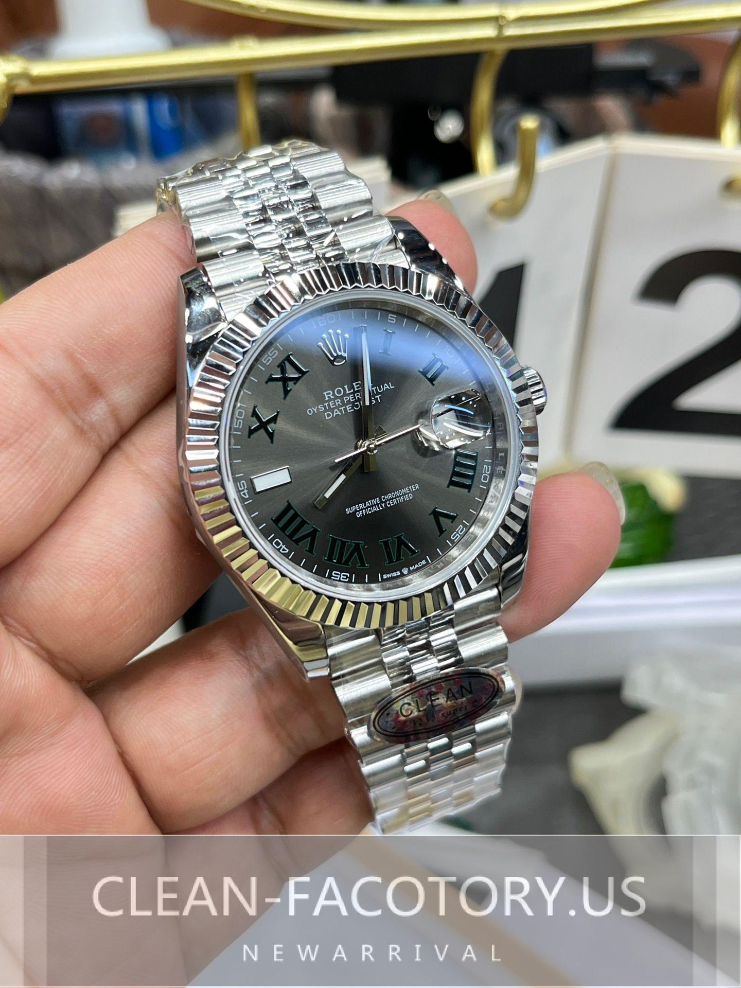 Clean Datejust Jubilee replica