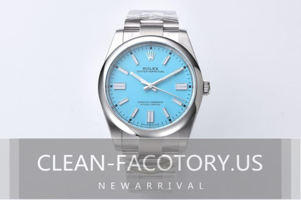 Clean Oyster Perpetual Tiffany Dial