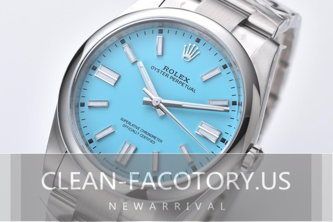 Clean Oyster Perpetual Tiffany Dial