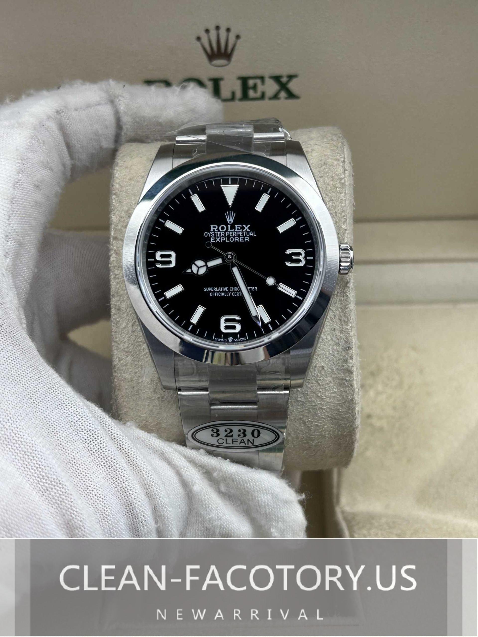 Clean Factory Rolex Explorer