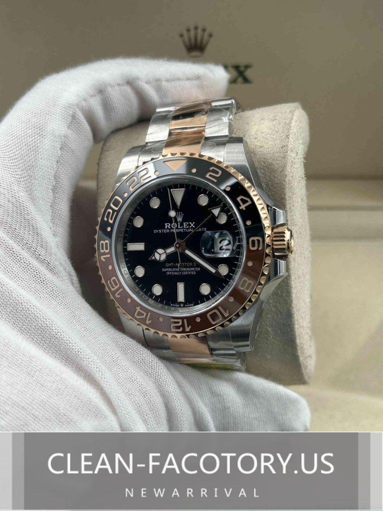 Clean Factory Rolex GMT Master Root Beer