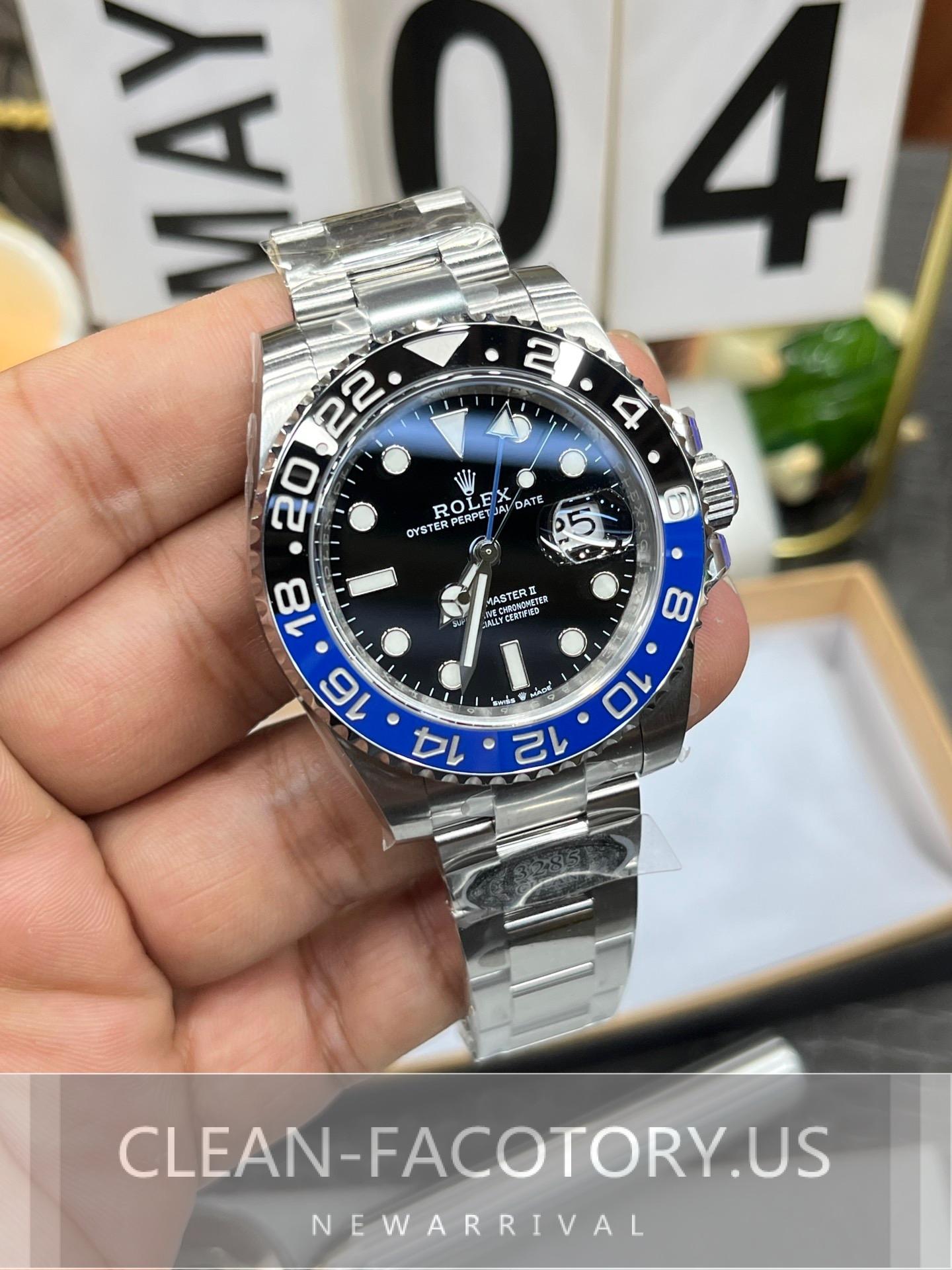 Clean Factory Rolex GMT Master 2 BATMAN