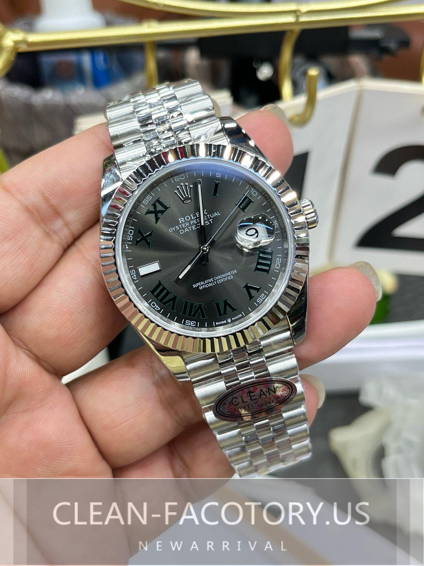 Rolex Datejust Wimbledon Dial